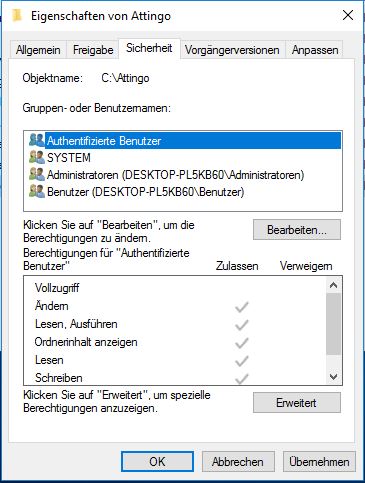9 benutzerrechte win10 2