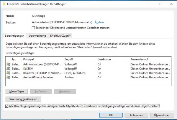 13 benutzerrechte win10 6