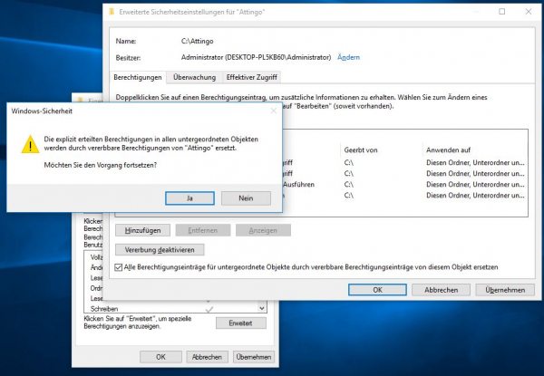 14 benutzerrechte win10 7