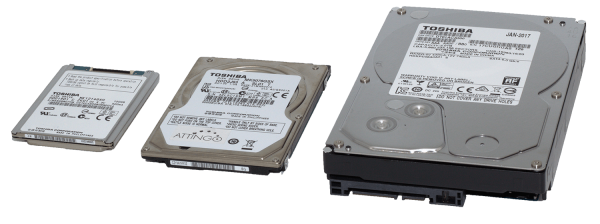 Professionelle Datenrettung von Toshiba Festplatten