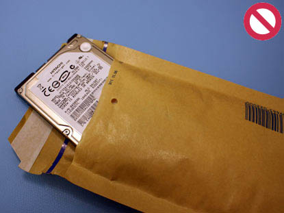 datentraeger verpackung antistatisch polster